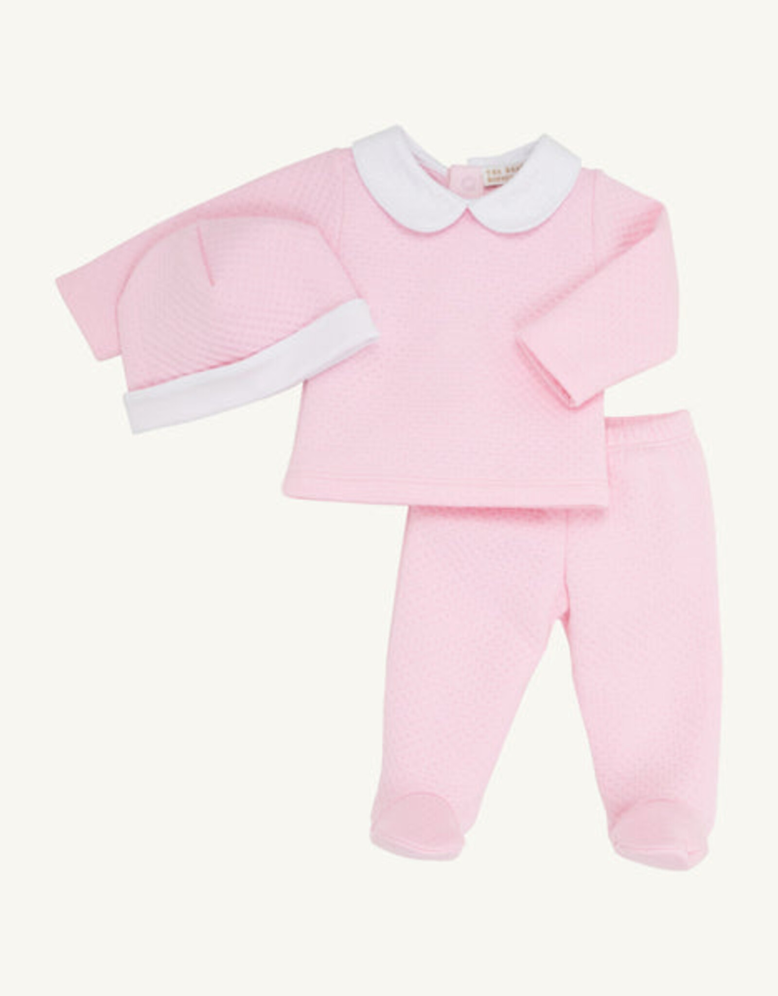 TBBC Harts Hold Me Set Pima Jacquard Palm Beach Pink