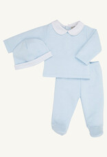 TBBC Harts Hold Me Set Pima Jacquard Buckhead Blue