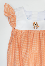 Charming Little One GQ0795 Orange Check Emma Bubble