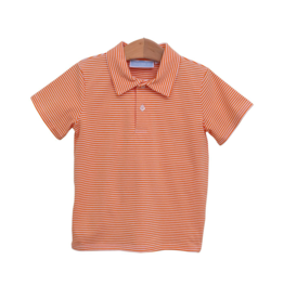 Trotter Street Kids (Size 12m) Henry Polo Orange Stripe