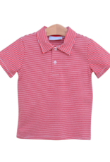 Trotter Street Kids TSF25 Henry Polo Red Stripe