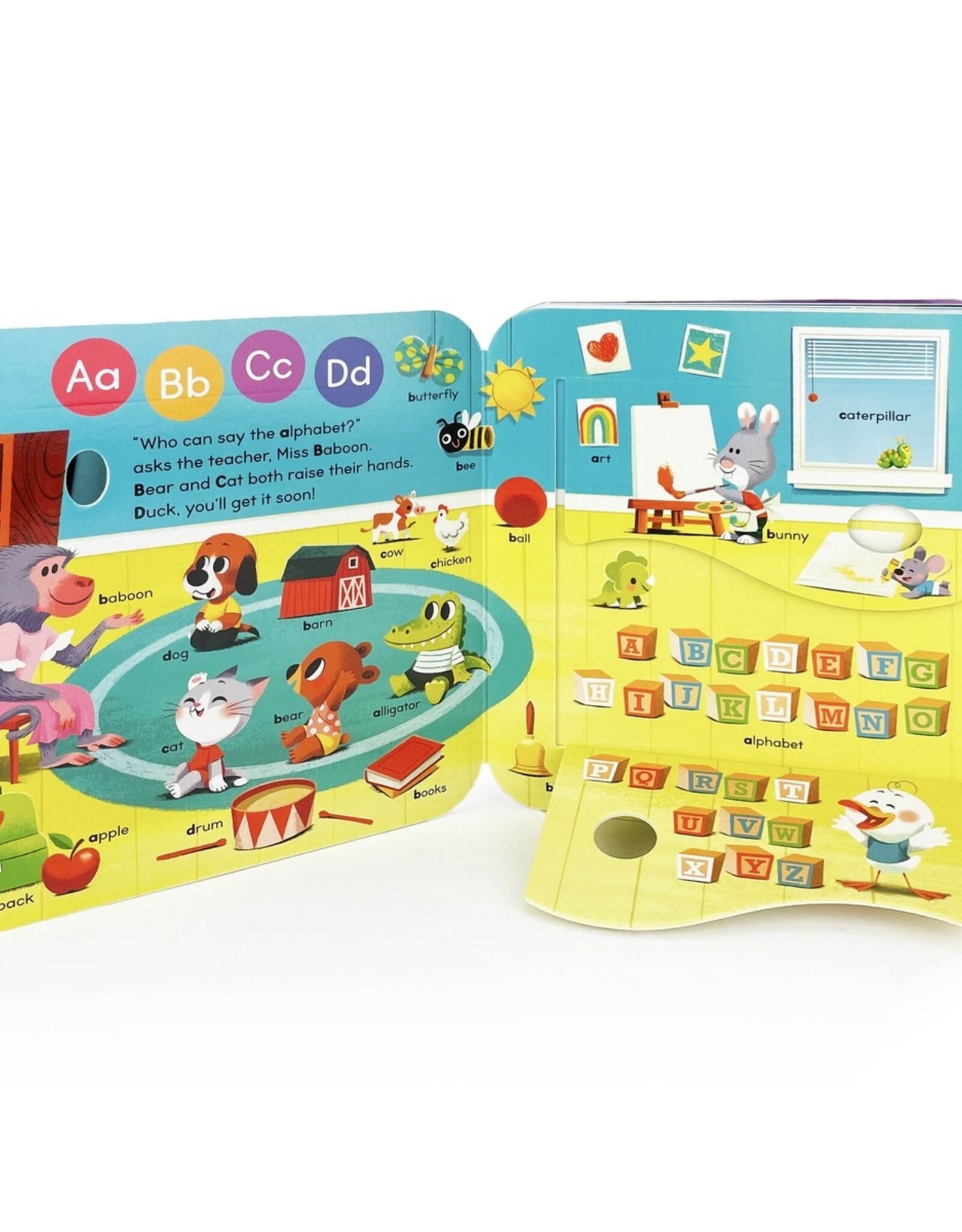 Cottage Door Press ABC Peek A Flap Board book