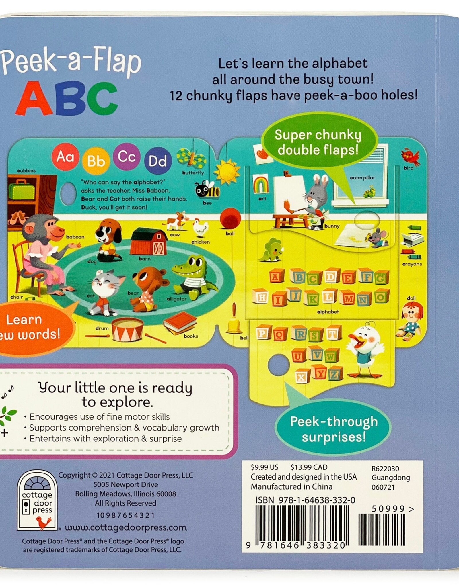 Cottage Door Press ABC Lift A Flap Board book