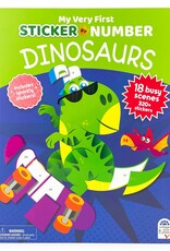 Cottage Door Press Dinosaurs Stick By Number Activity book