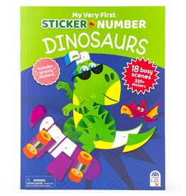 Cottage Door Press Dinosaurs Stick By Number Activity book