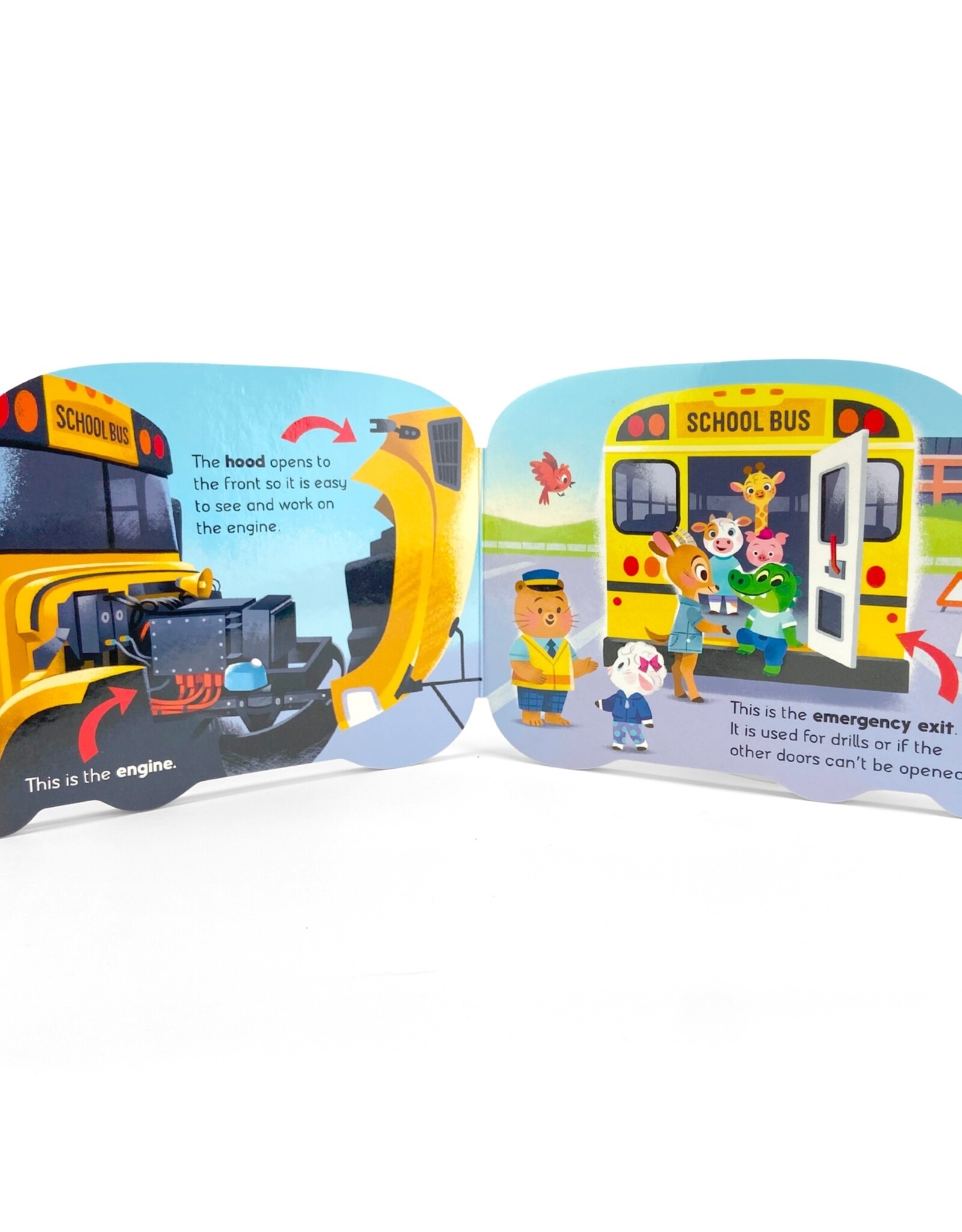 Cottage Door Press How A School Bus Works book