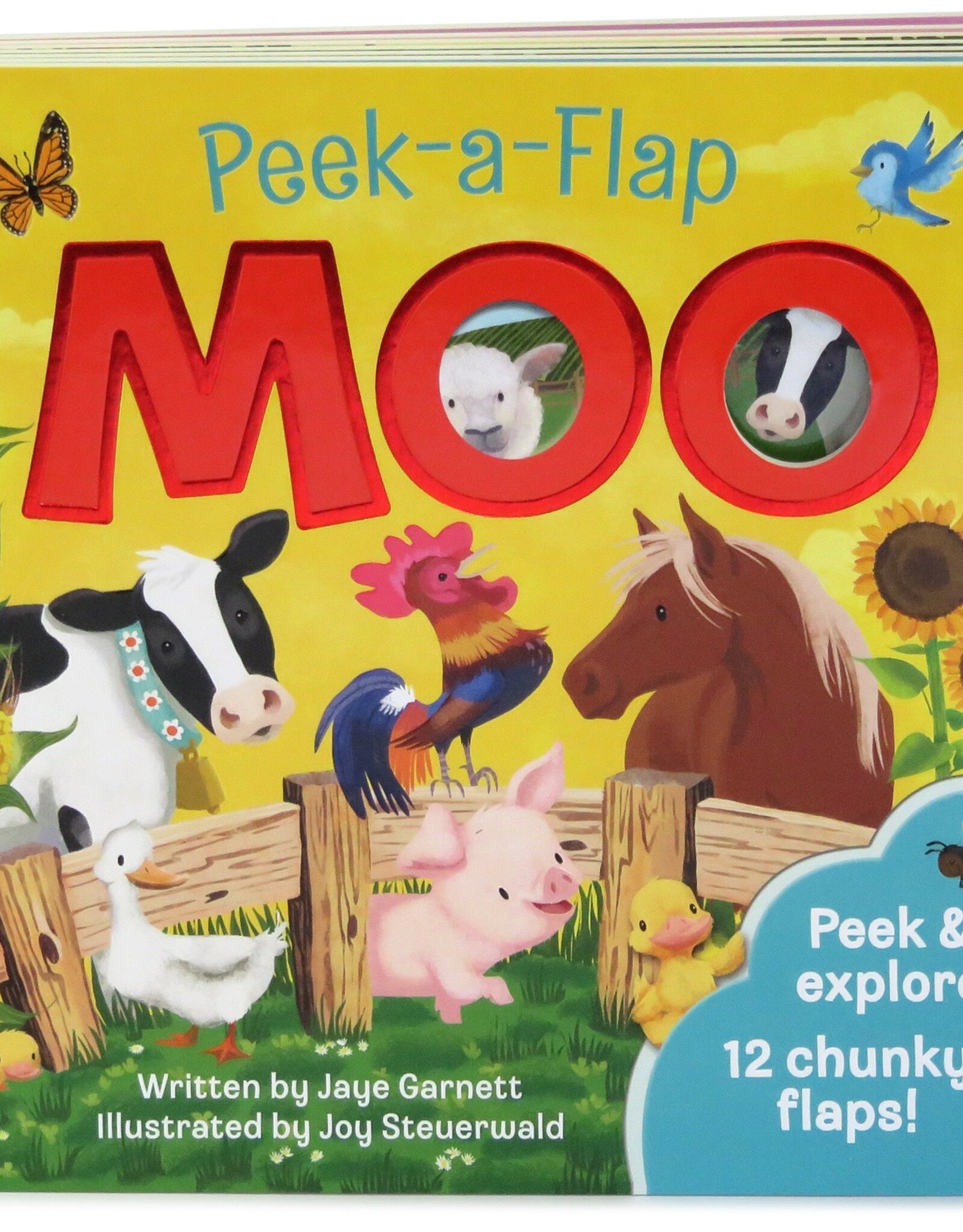 Cottage Door Press MOO Peek A Flap Board book