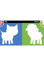 Sourcebooks First Sticker Art: Farm Animals