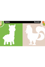 Sourcebooks First Sticker Art: Farm Animals