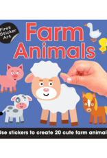 Sourcebooks First Sticker Art: Farm Animals