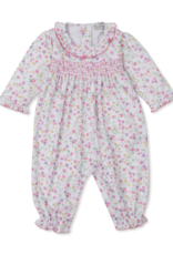 Kissy Kissy Autumn Gardens Smocked Playsuit