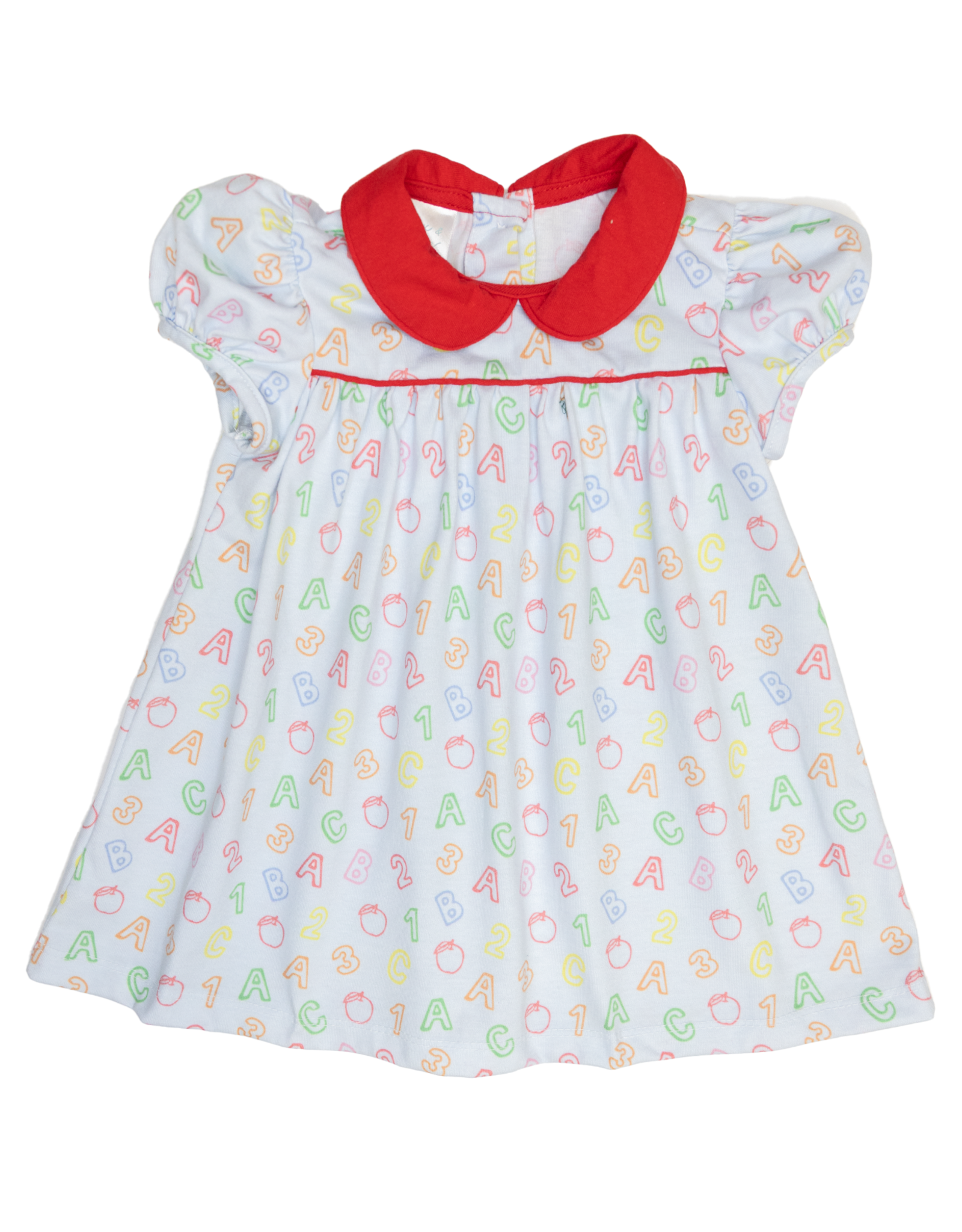 Alex & Nicole AN0533 Ada Back To School Collar Dress