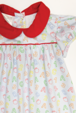 Alex & Nicole AN0533 Ada Back To School Collar Dress