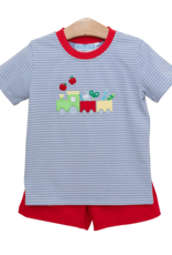 Trotter Street Kids TSF25 School Supplies Train Short Set