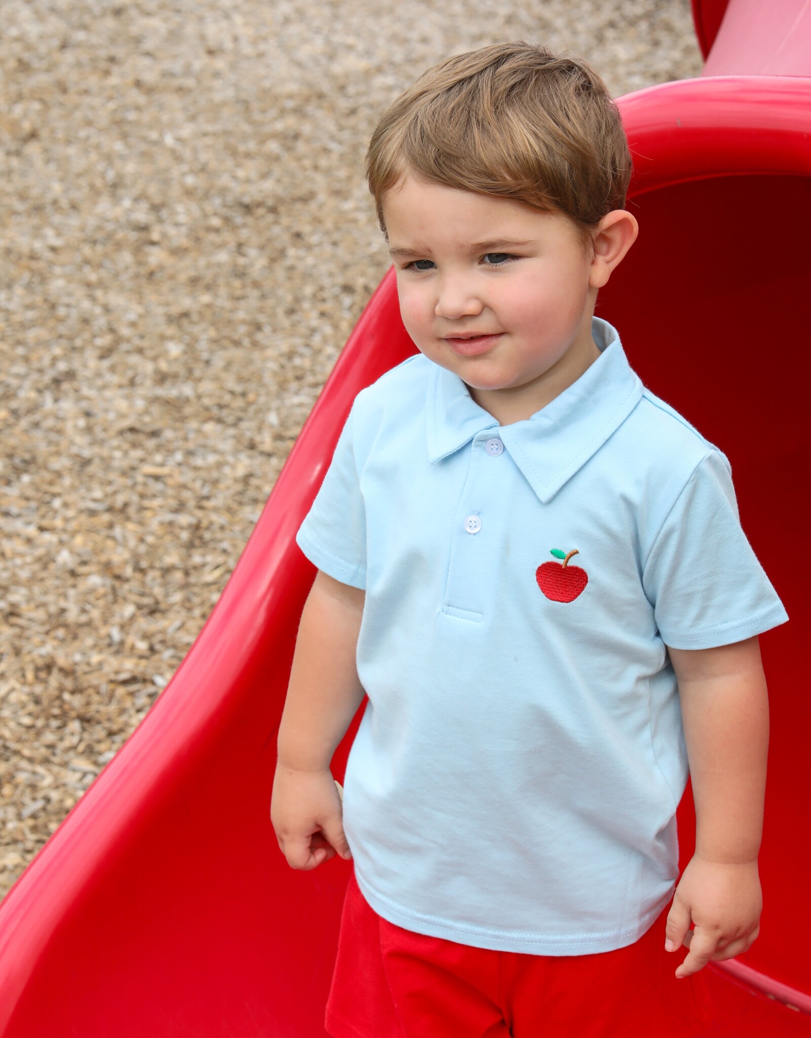 Trotter Street Kids TSF25 Apple Polo Shirt
