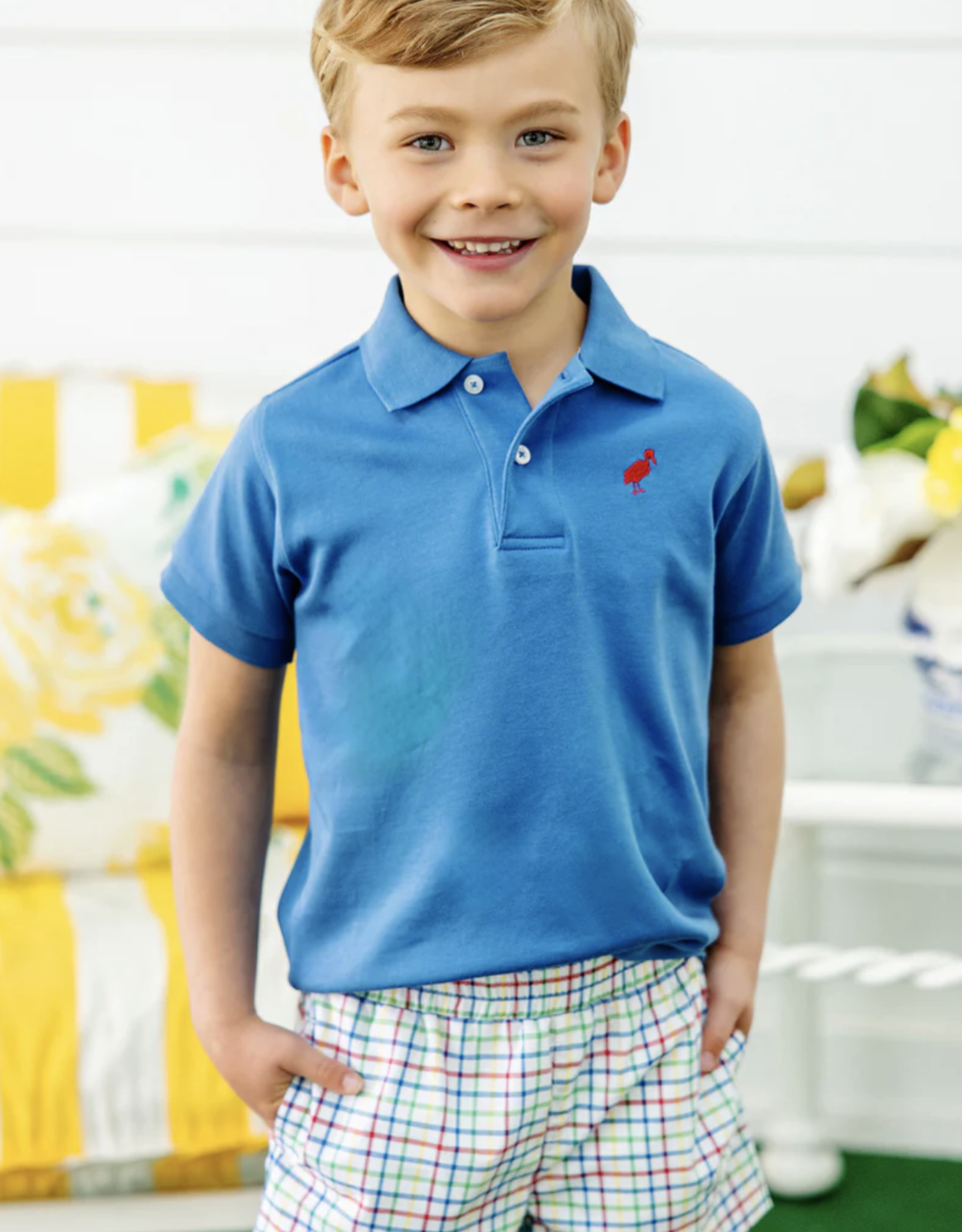 TBBC Prim Proper Polo Wood Boat Blue
