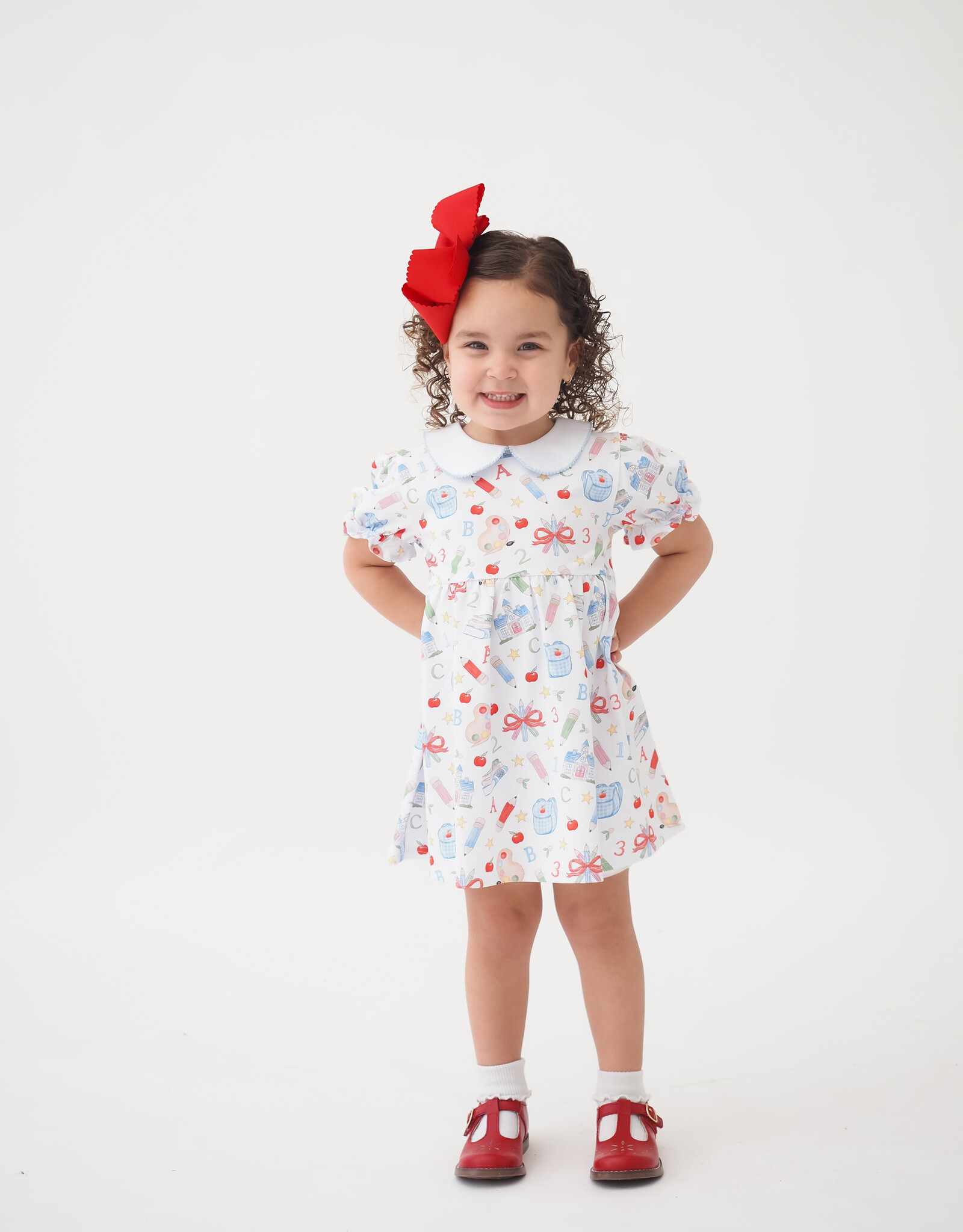 Cypress Row Collins School Supplies Dress