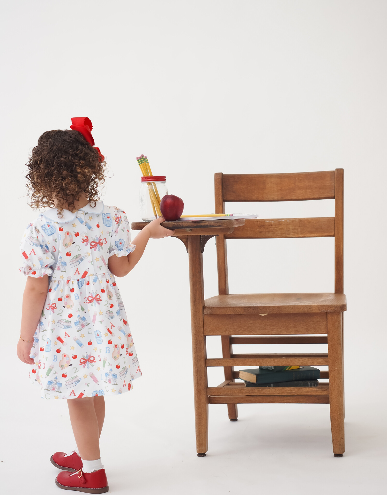 Cypress Row Collins School Supplies Dress
