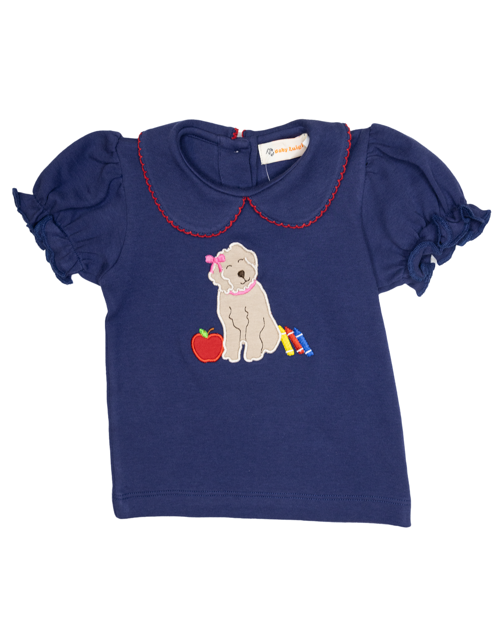 Luigi F24 School Dog Collared Shirt