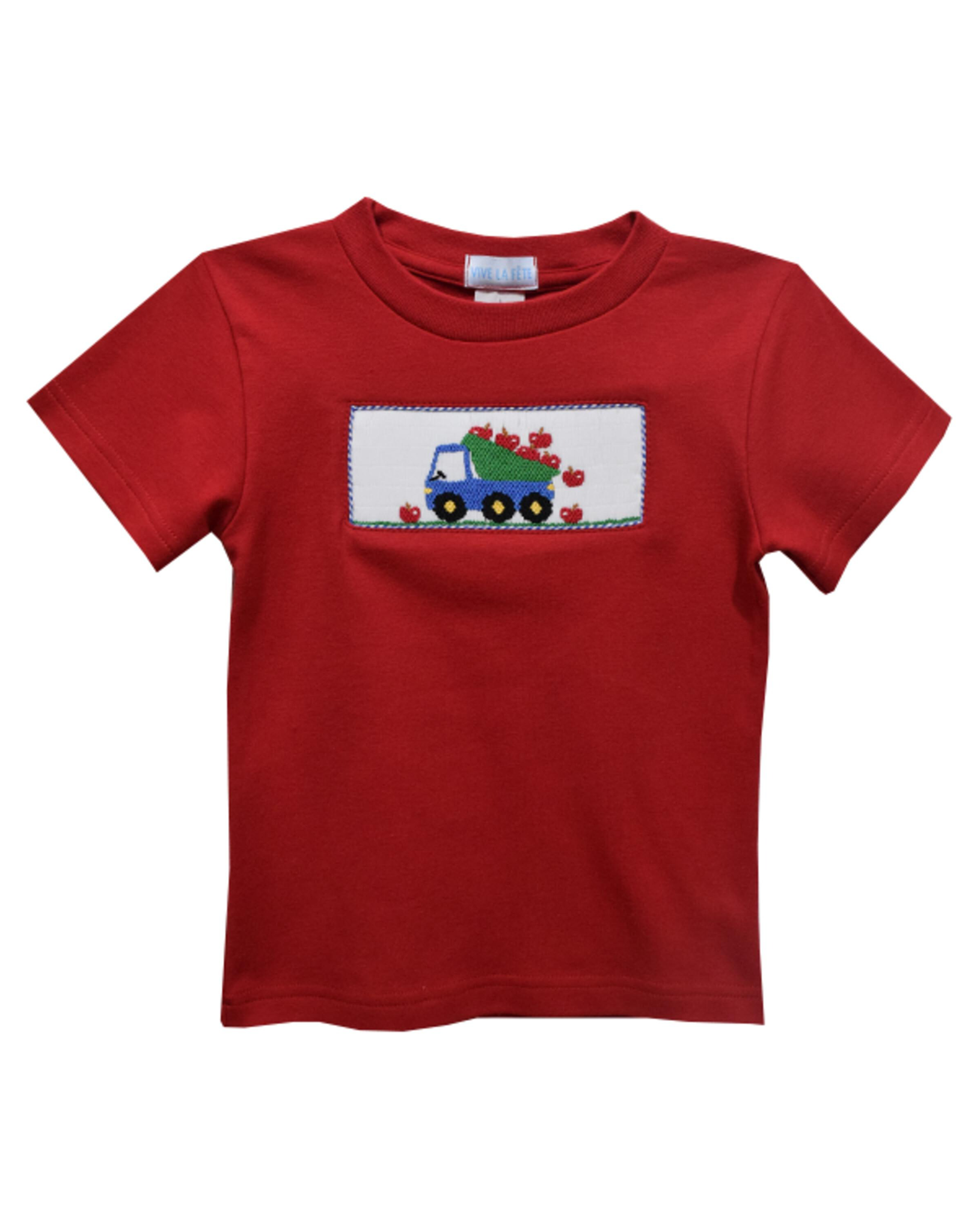 Vive la Fete VFF24 Apple Truck Smocked Shirt