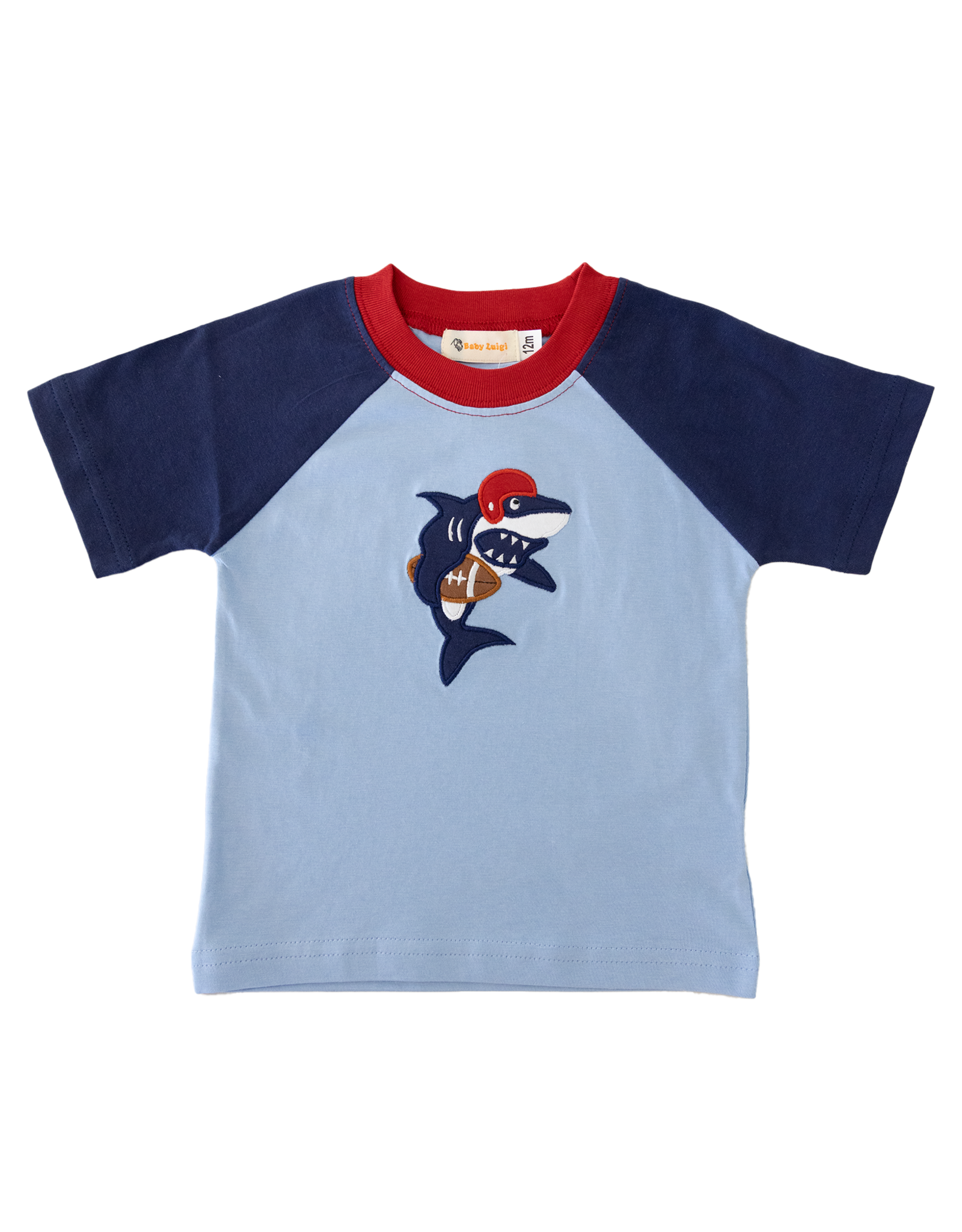 Luigi F25 Football Shark SS Shirt