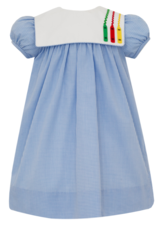 Claire and Charlie 5001D2 Crayon Gingham Dress
