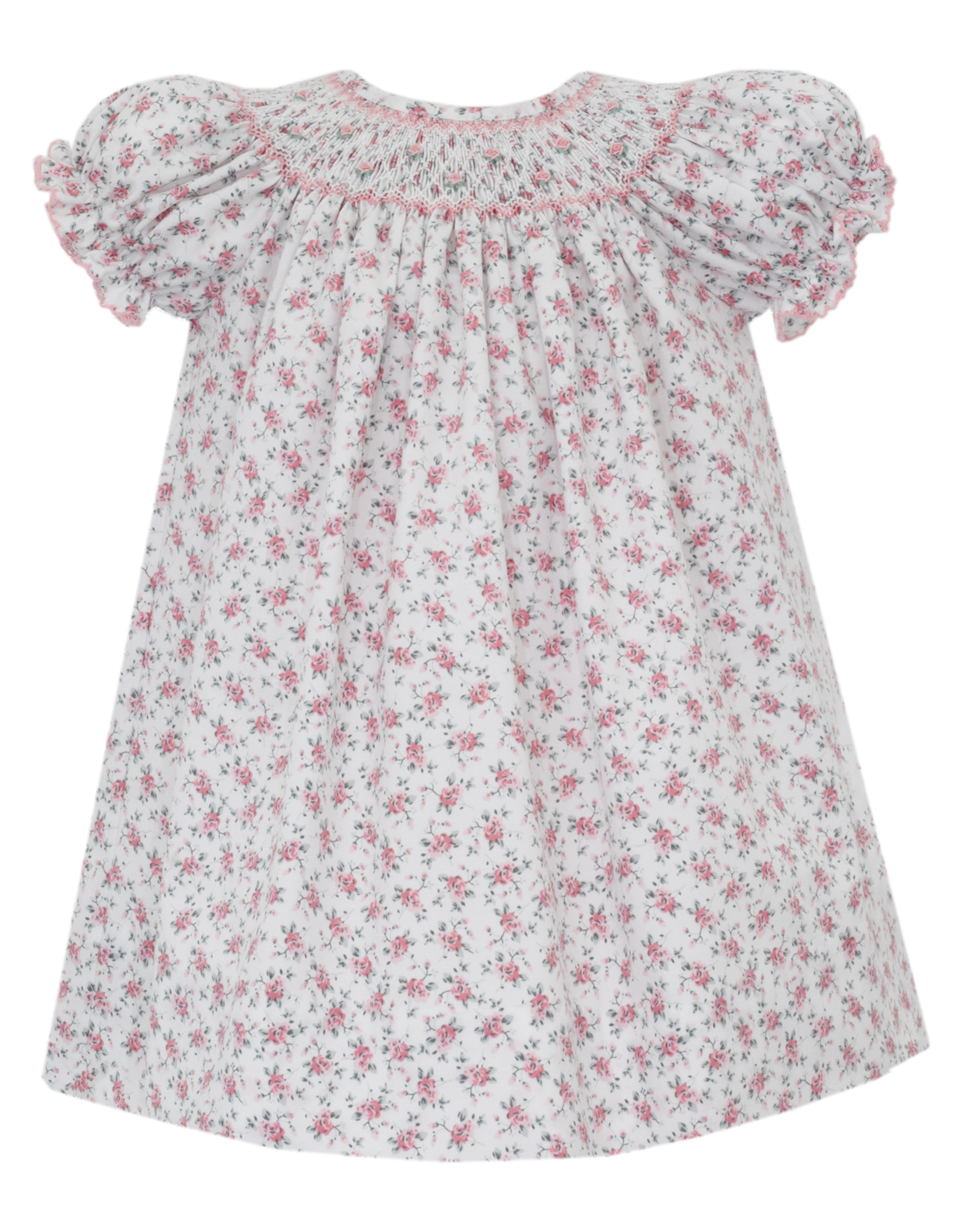 Petit Bebe 101A Jasmine Garden Floral Bishop