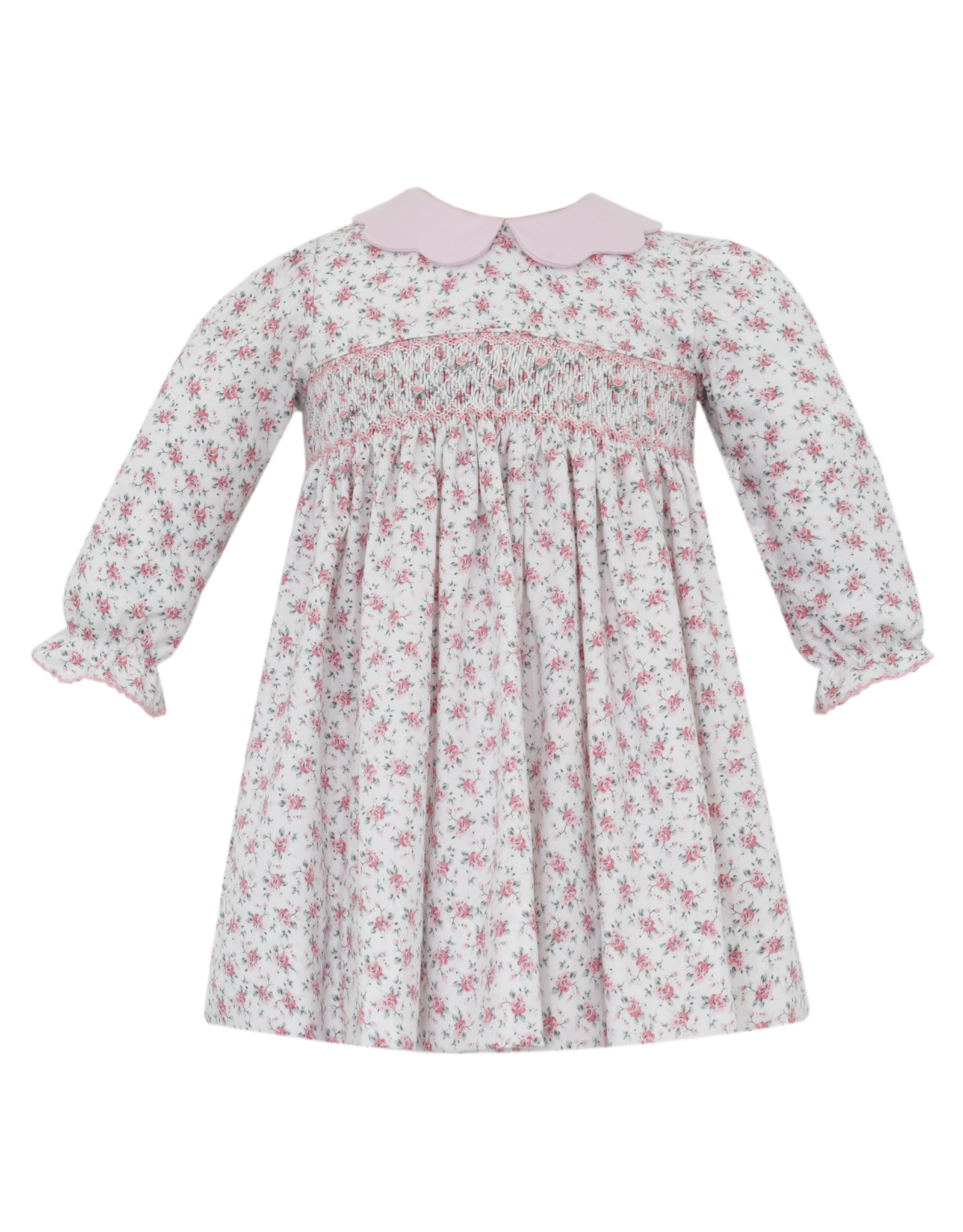 Petit Bebe 101DL Jasmine Garden Floral Collar Dress