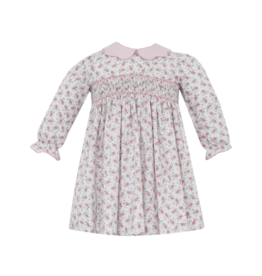 Petit Bebe Jasmine Garden Floral Collar Dress