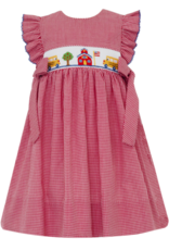 Petit Bebe 116D Back to School Smocked Dress