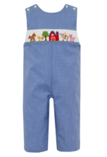 Petit Bebe 123K Farm Smocked Bubble