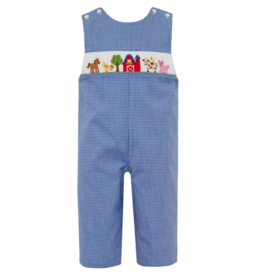 Petit Bebe Farm Smocked Bubble