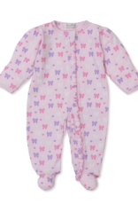 Kissy Kissy Billowy Bows Zip Footie