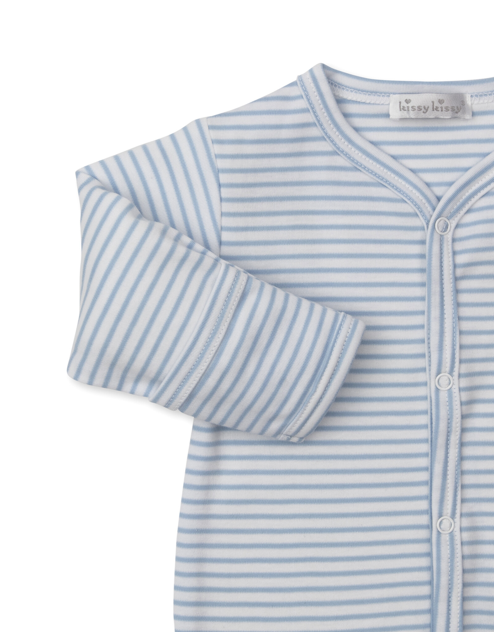 Kissy Kissy Fight the Fire Stripe Footie