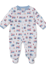 Kissy Kissy Fight the Fire Zip Footie