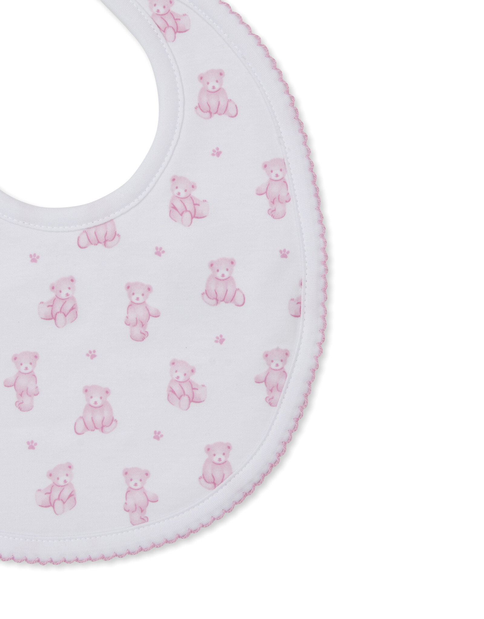 Kissy Kissy Teddy Bear Time Bib Pink