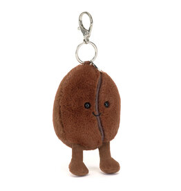 Jellycat Amuseables Coffee Bean Bag Charm Jellycat Amuseables Coffee Bean Bag Charm
