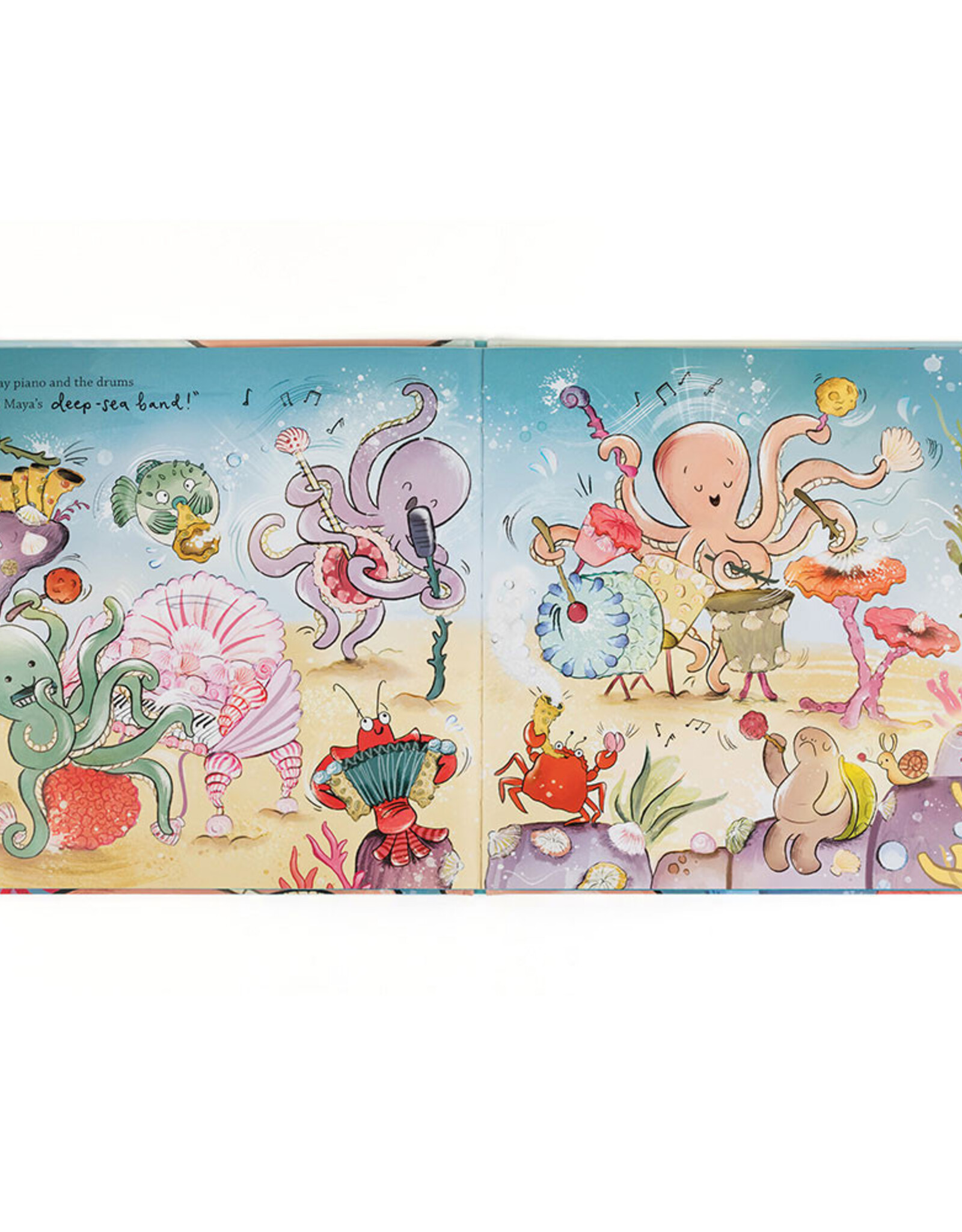 Jellycat Odell's Amazing Arms book