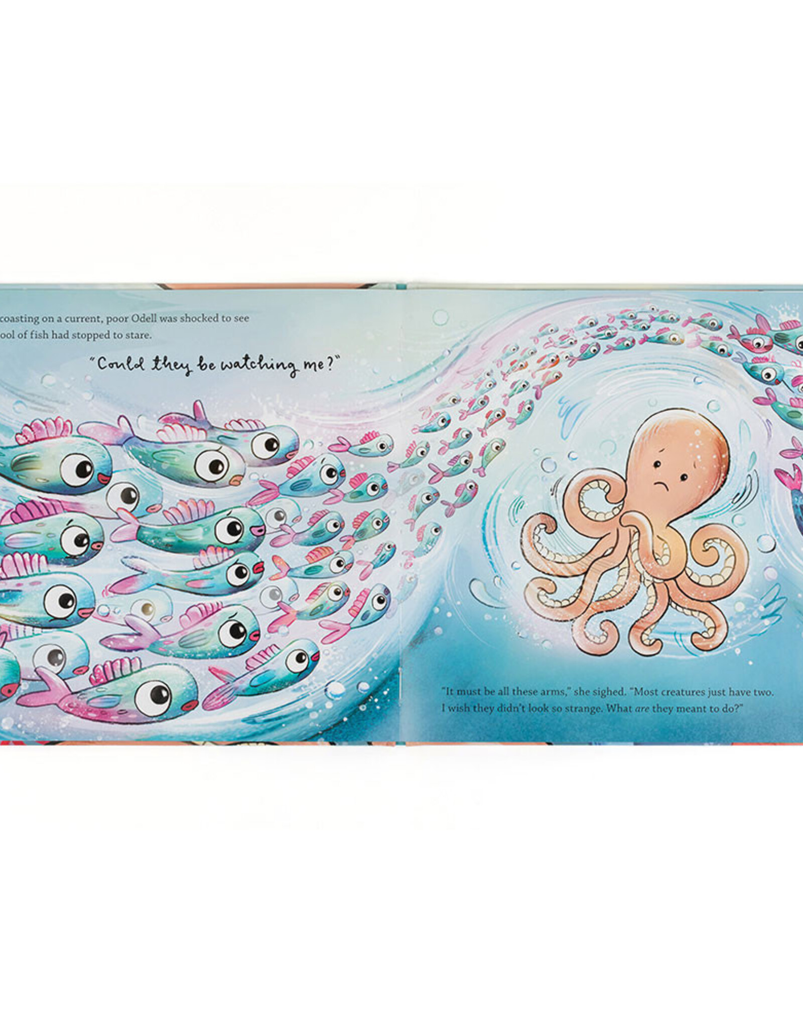 Jellycat Odell's Amazing Arms book