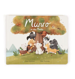 Jellycat Munro in the Middle book Jellycat Munro in the Middle book