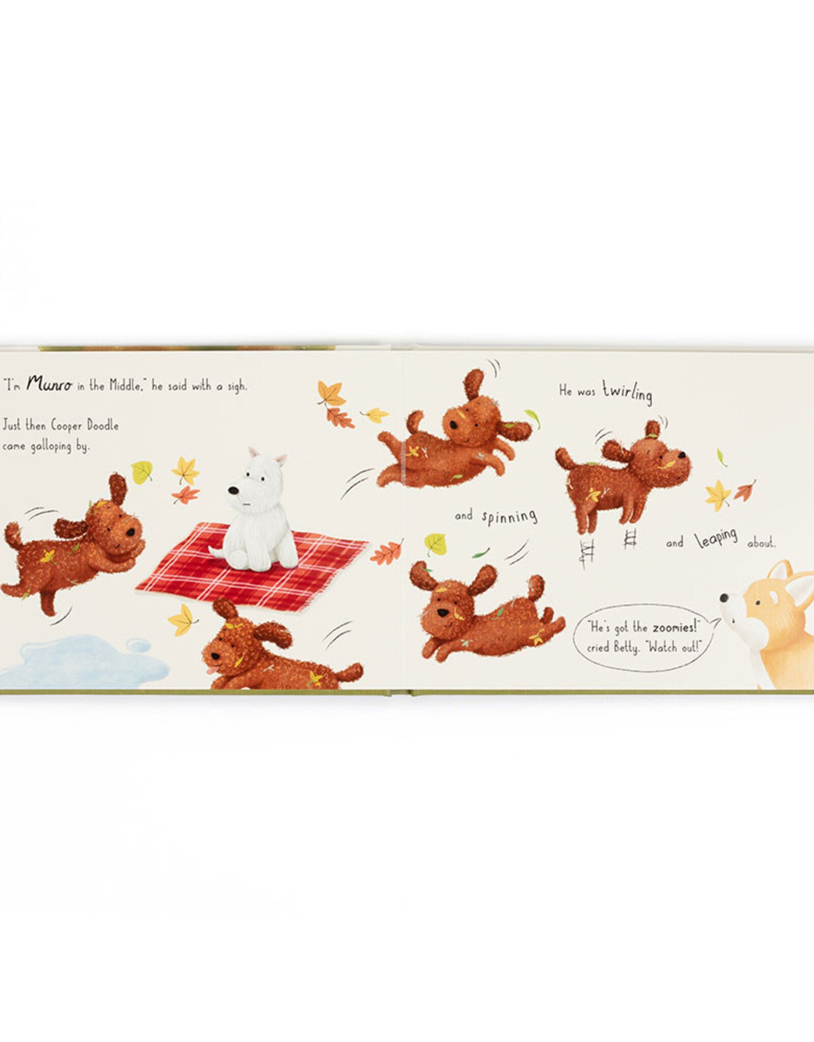Jellycat Munro in the Middle book