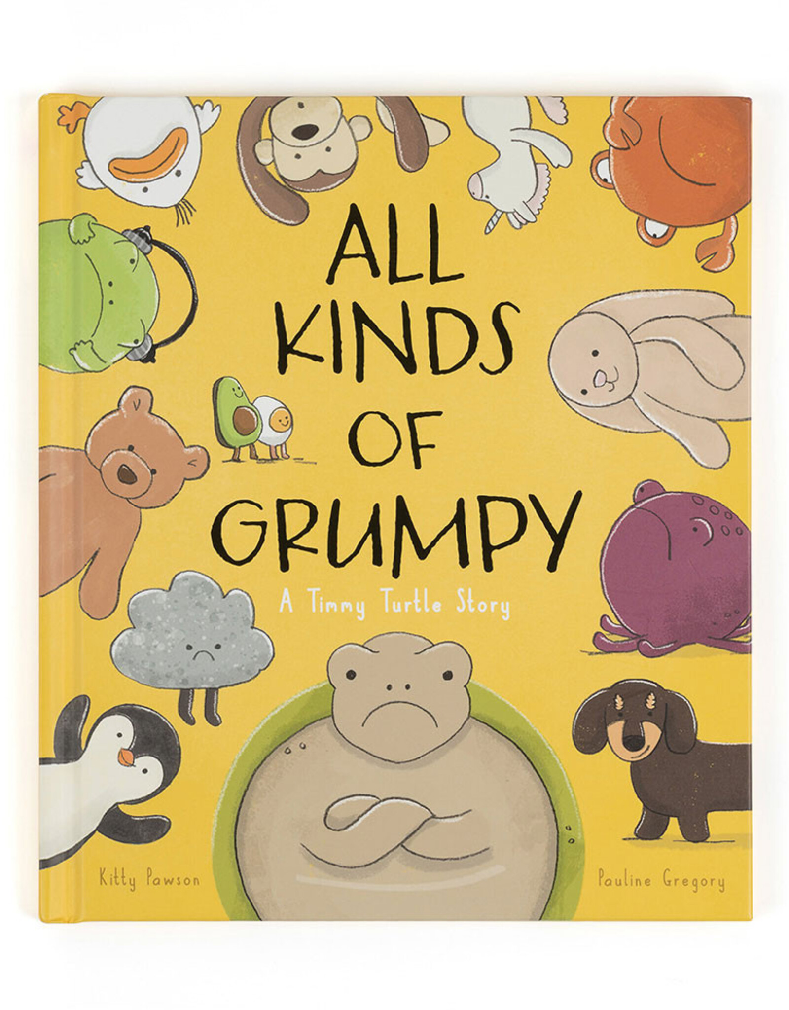 Jellycat All Kinds of Grumpy book