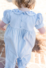 James and Lottie JL25 Payton Long Bubble Ava Blue Floral
