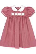 Lullaby Set Ruth Ribbon Dress Blessings w/3 Ribbons Ridgeland Red Gingham