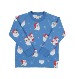 TBBC Cassidy Crewneck Dear Santa Barbados Blue TBBC Cassidy Crewneck Dear Santa Barbados Blue