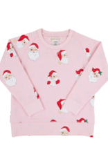 TBBC Cassidy Crewneck Dear Santa Palm Beach Pink