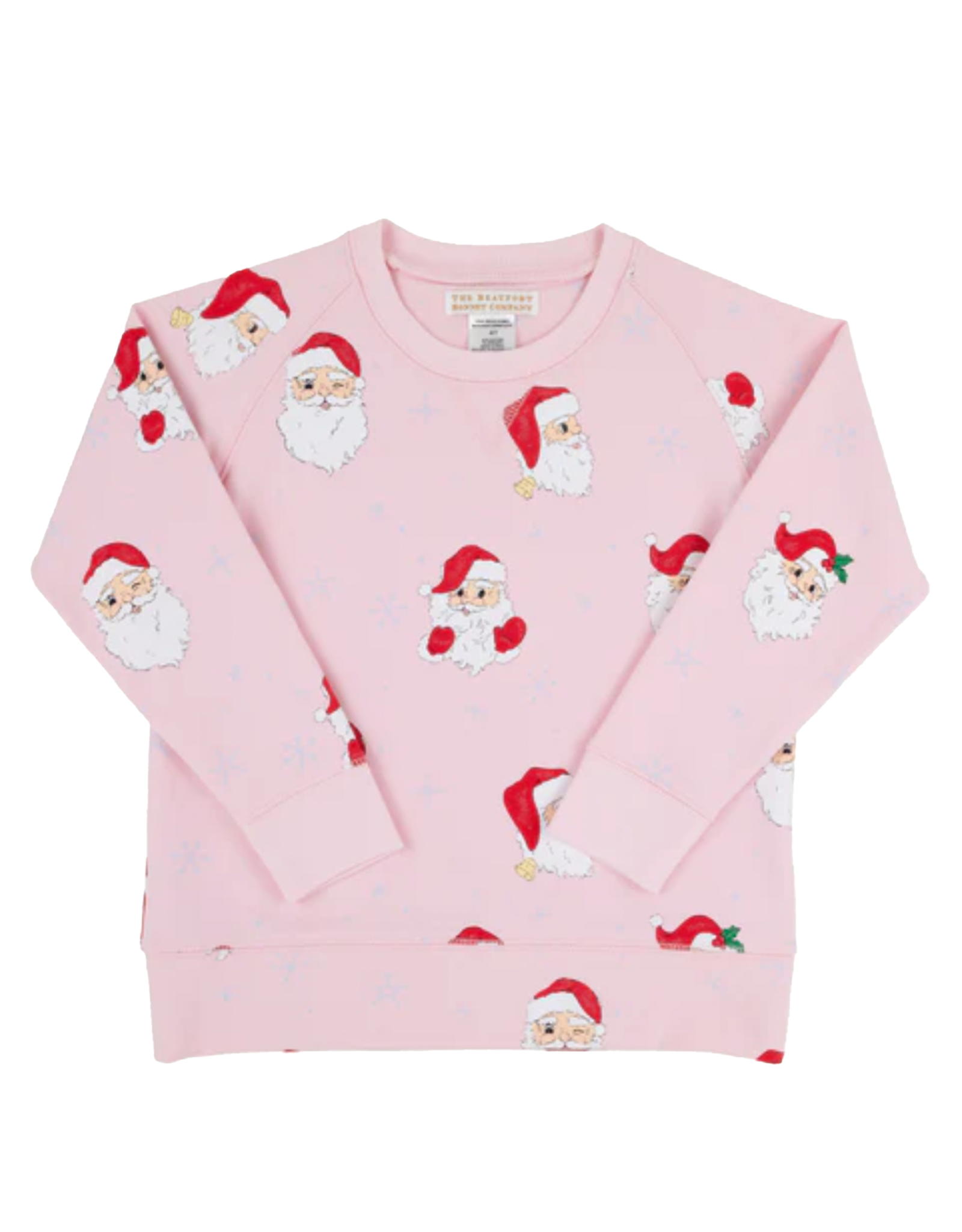 TBBC Cassidy Crewneck Dear Santa Palm Beach Pink