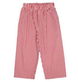Banana Split Red Check Pant