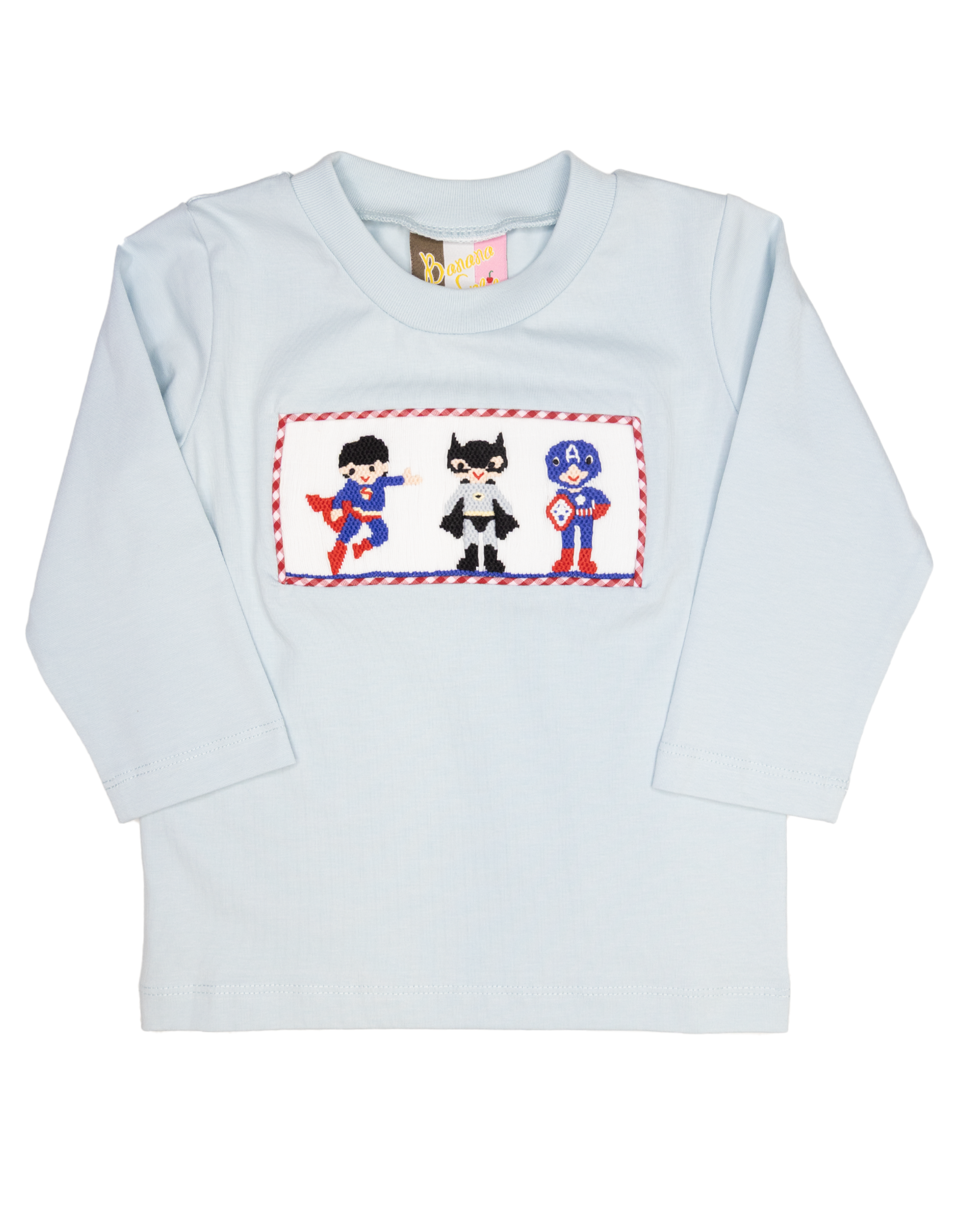 Banana Split 250 Super Hero Smocked Shirt