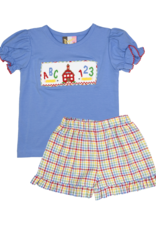 Banana Split 224 School Days Ruffle Short Set